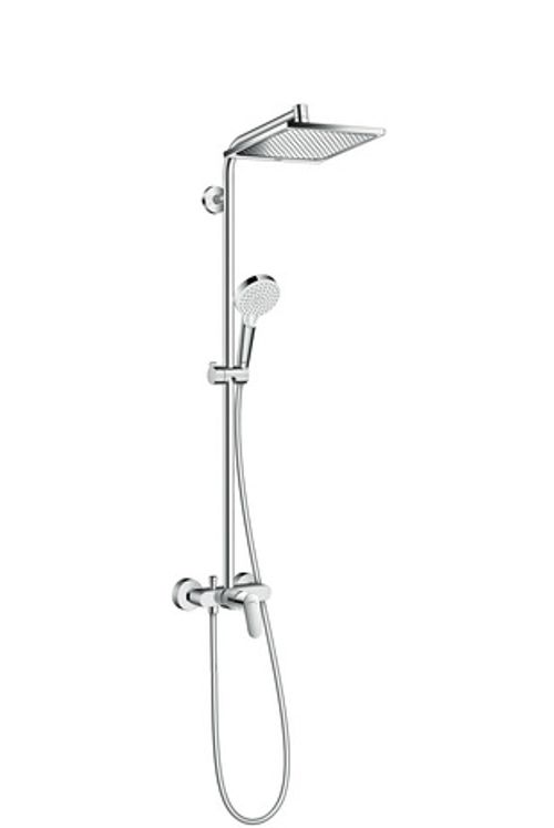 Hansgrohe-HG-Showerpipe-Crometta-E-240-Einhebelmischer-chrom-27284000 gallery number 1